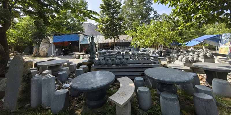Làng Nghề Đá Bửu Long - Kiệt Tác Từ Bàn Tay Người Thợ 6 Các bước cơ bản tạo ra sản phẩm đá